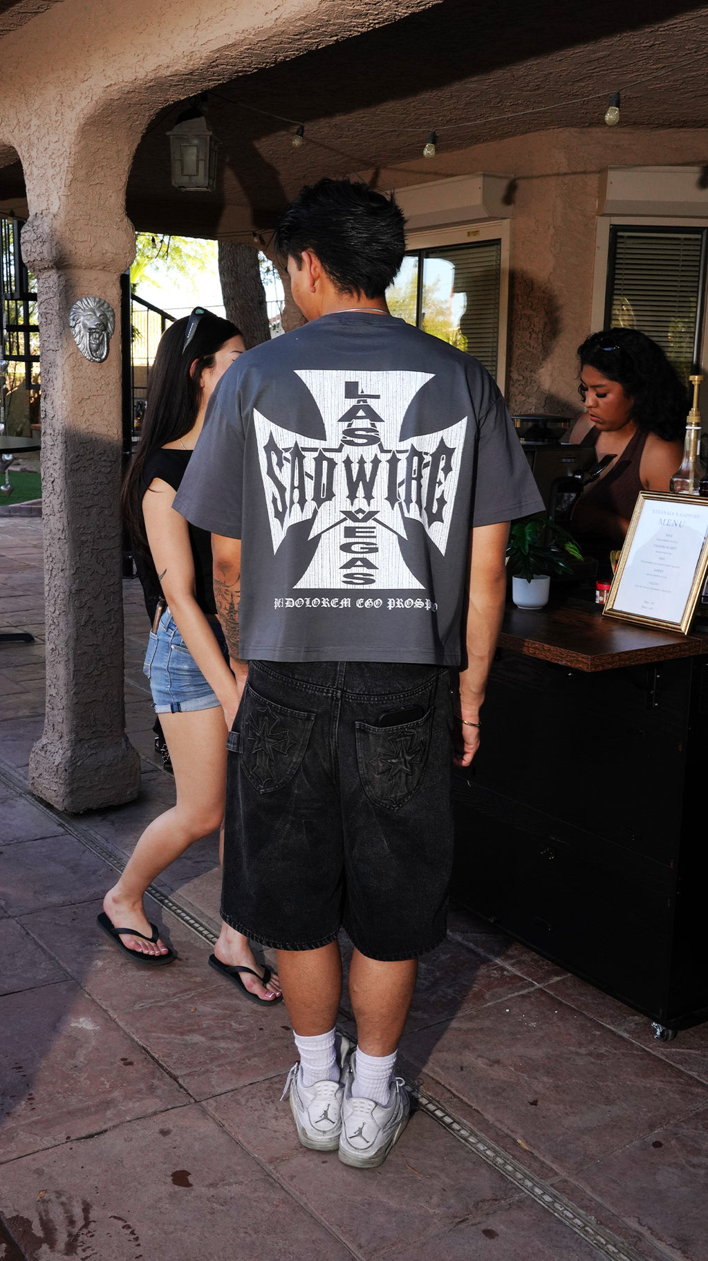 "CHOPPER" RAW BOXY TEE