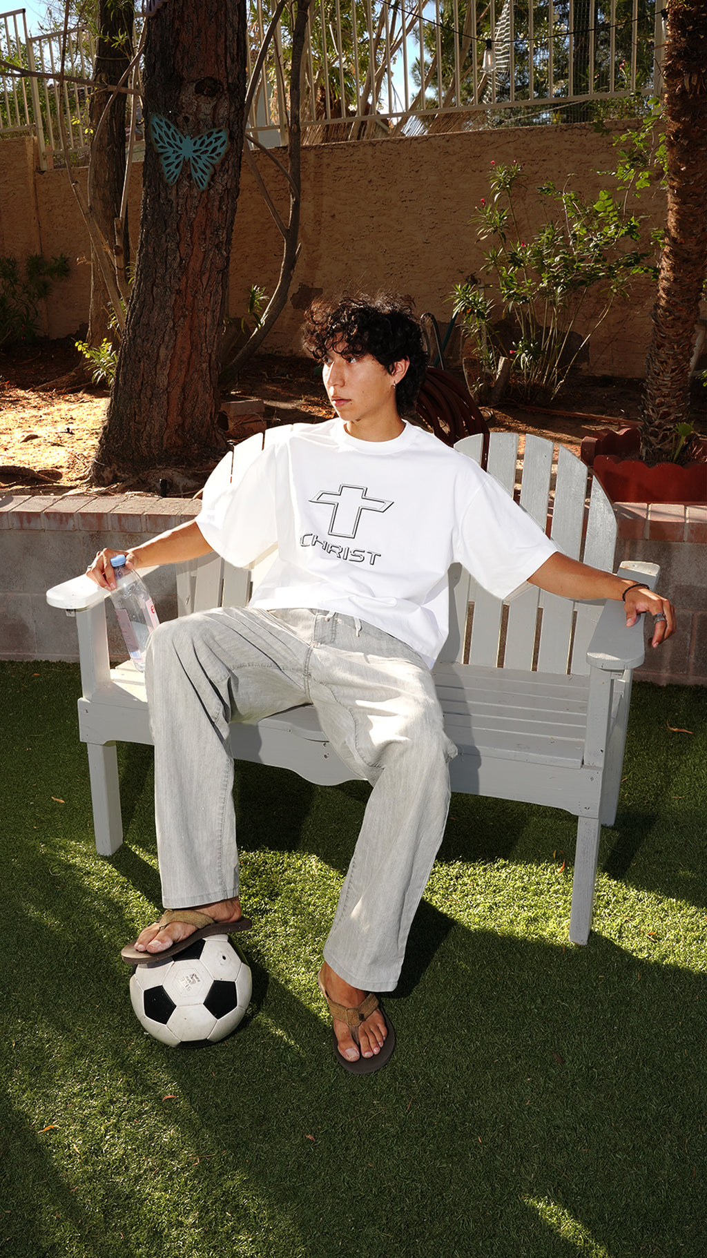 "CHRIST HEAVY" BOXY TEE