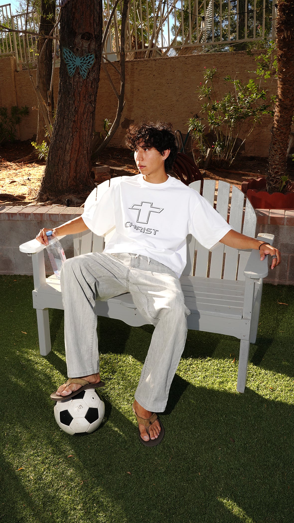 "CHRIST HEAVY" BOXY TEE