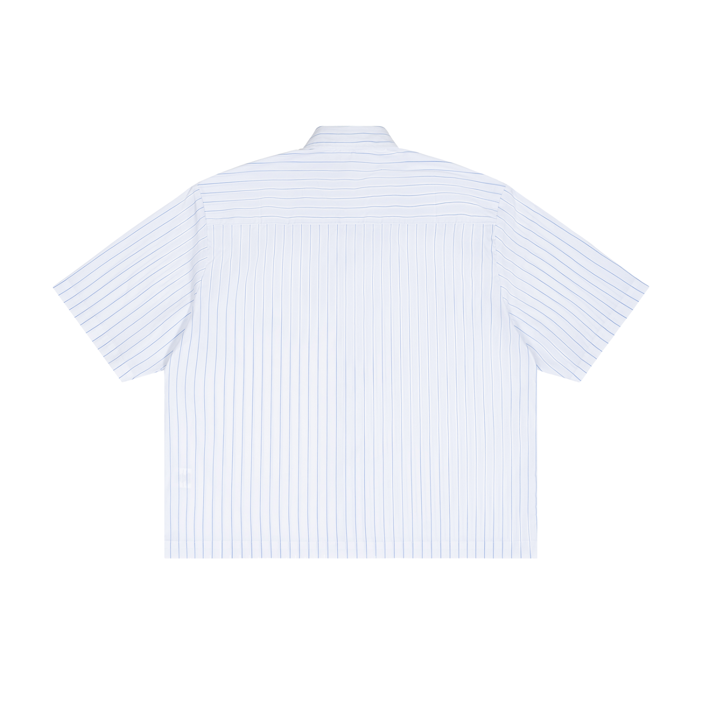 "CRUSADER" STRIPED BOXY SHIRT