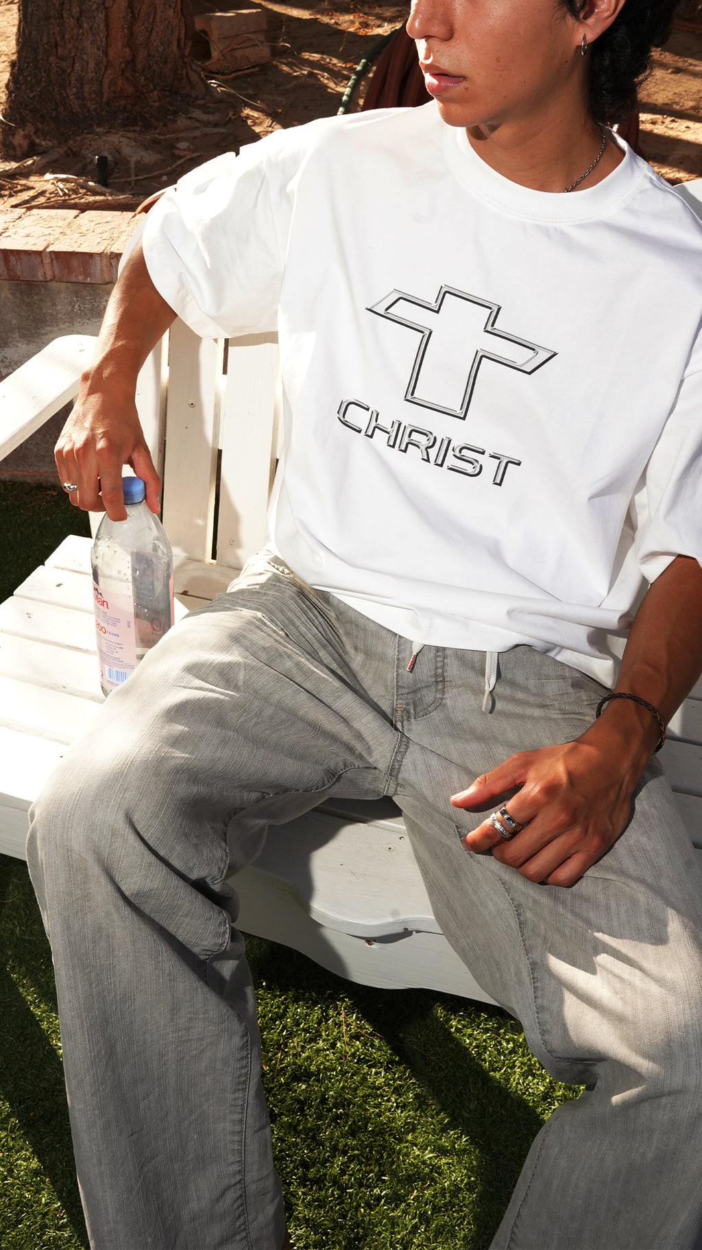 "CHRIST HEAVY" BOXY TEE