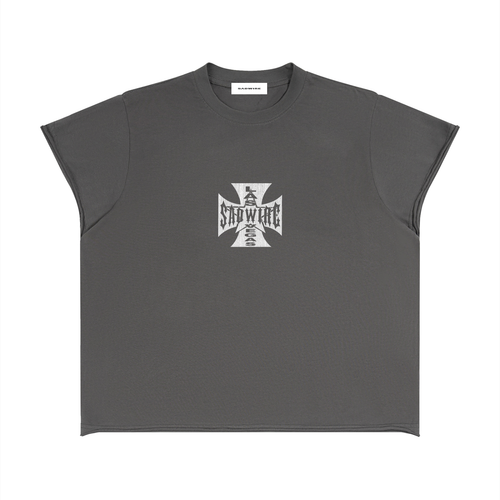 "CHOPPER" RAW BOXY TEE