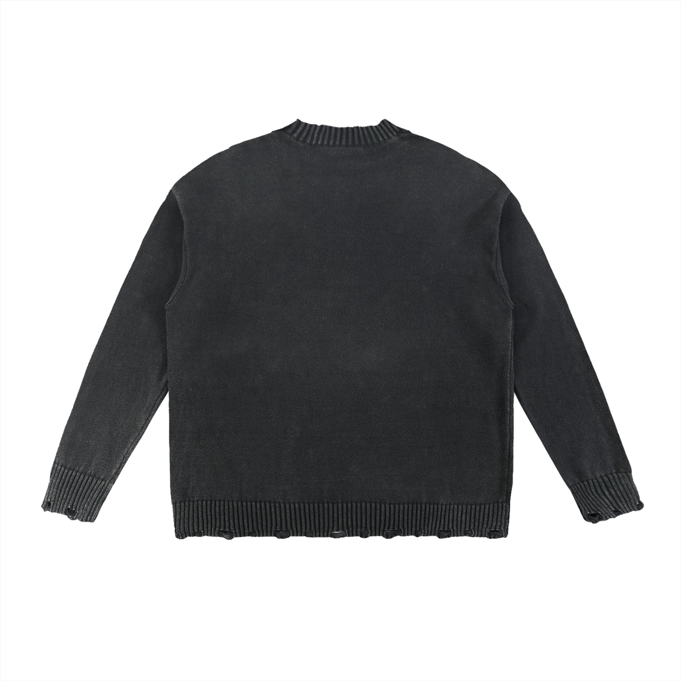 "USA" PREMIUM FRAYED SWEATER