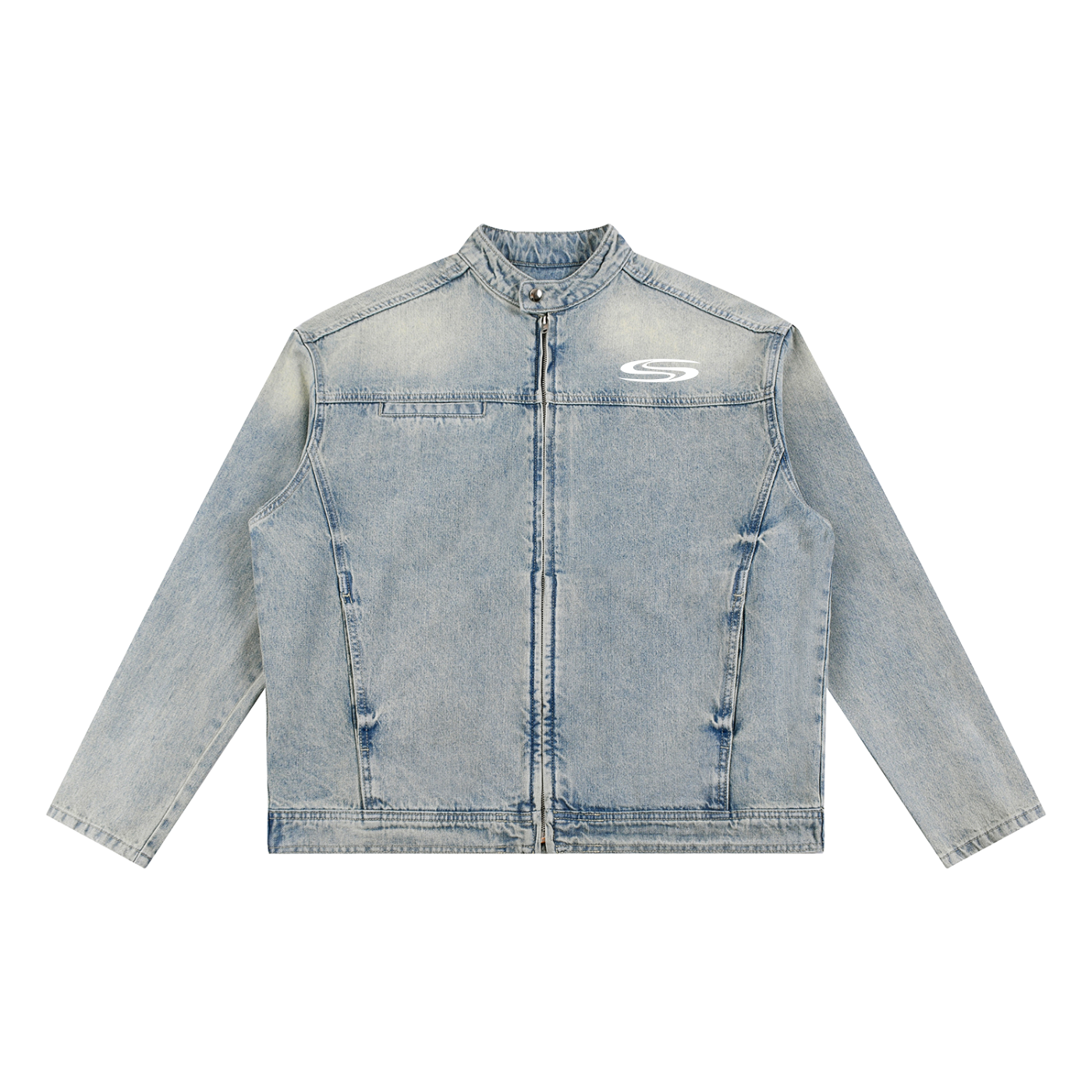 "VANTAGE" LIGHT WASH DENIM JACKET
