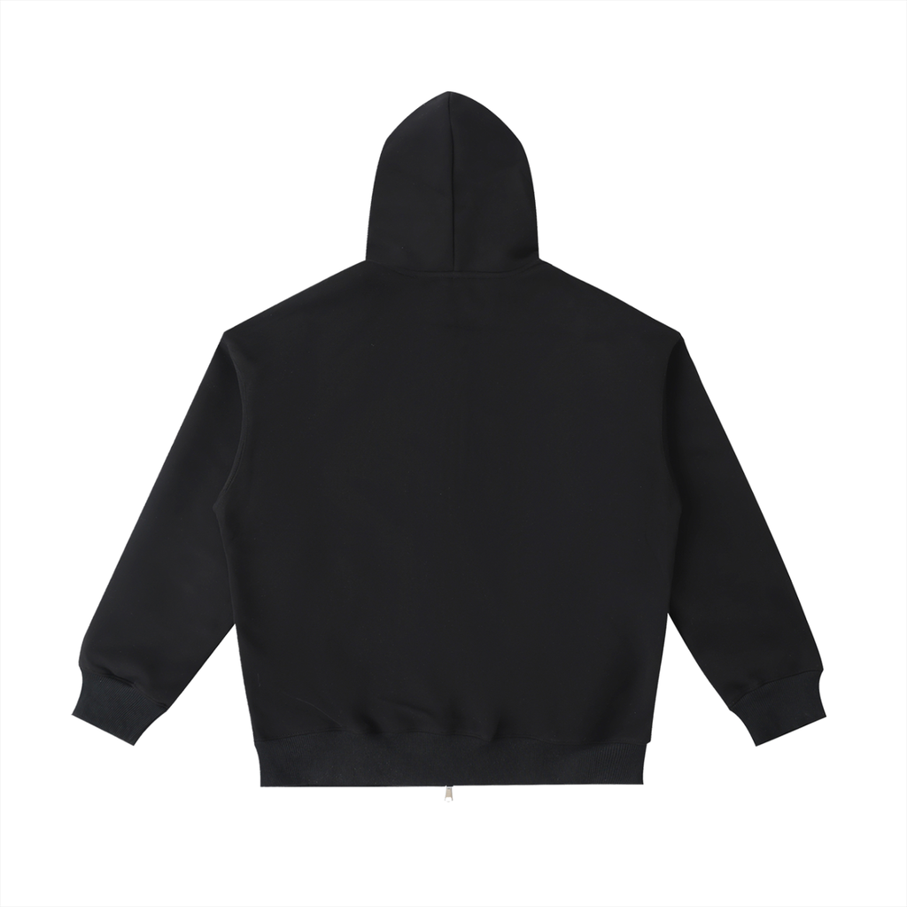 SADWIRE PLUSH ZIP UP HOODIE