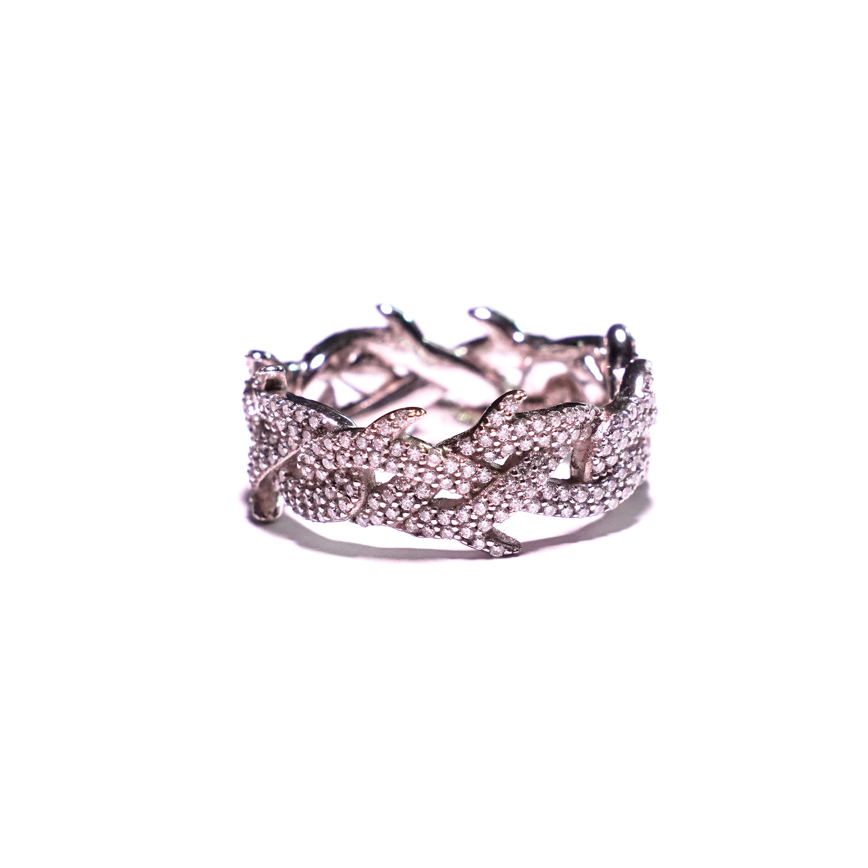"CROWN OF THORNS" DIAMOND RING