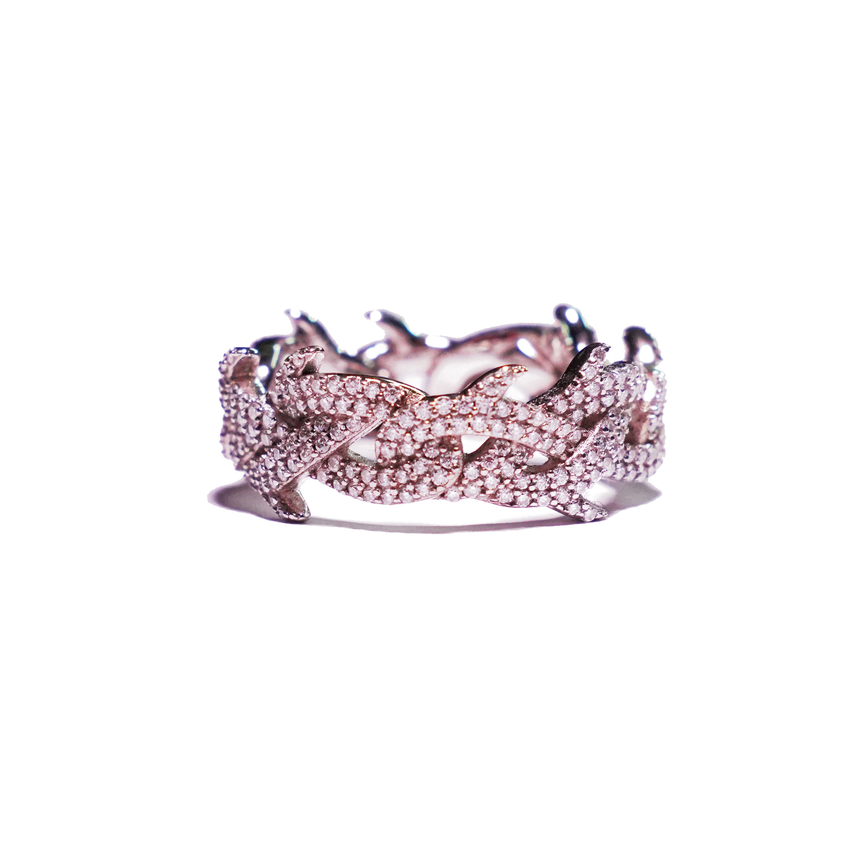 "CROWN OF THORNS" DIAMOND RING