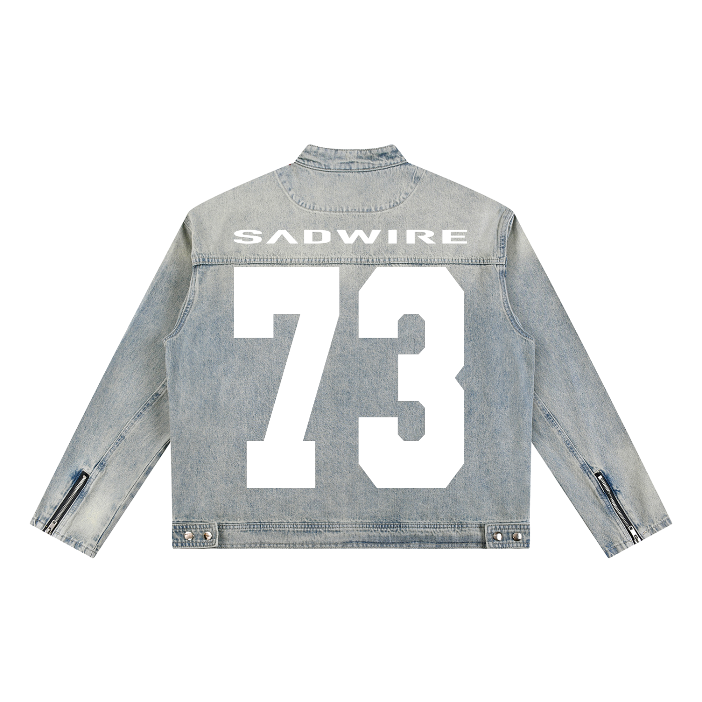 "VANTAGE" LIGHT WASH DENIM JACKET