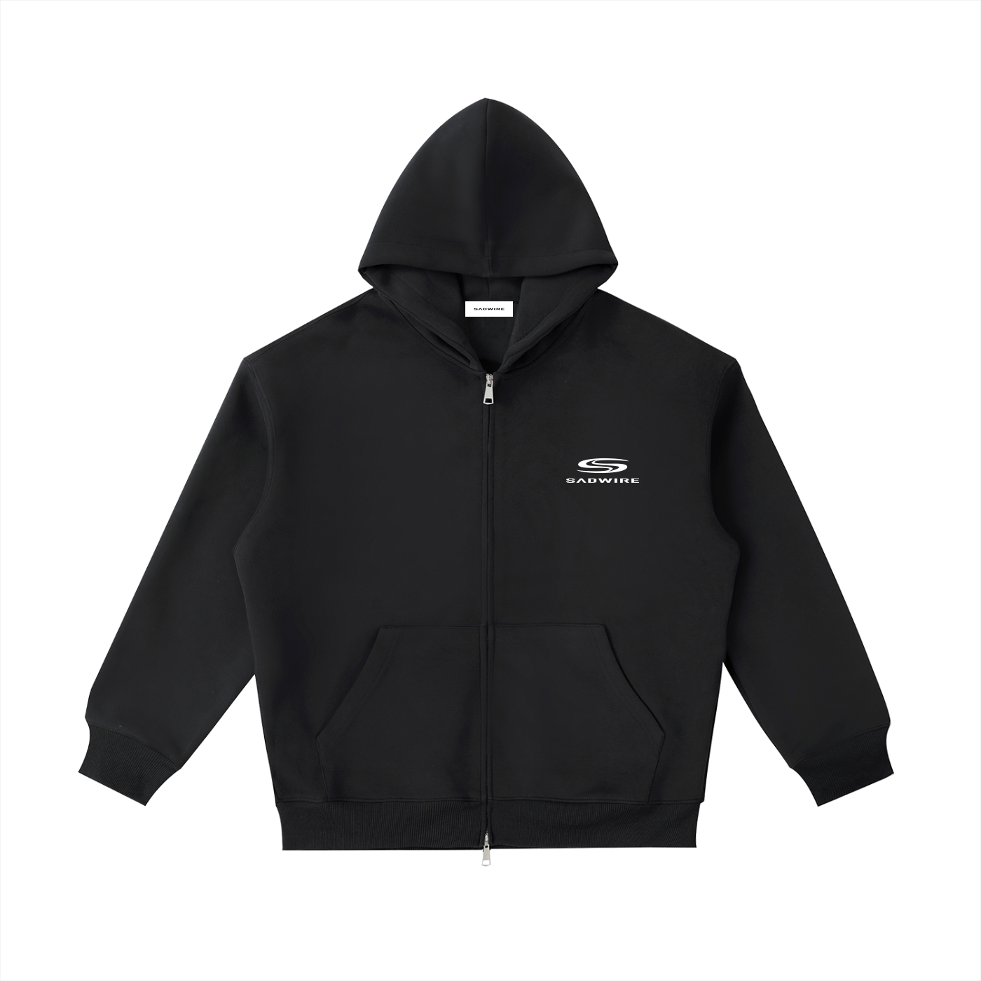 SADWIRE PLUSH ZIP UP HOODIE