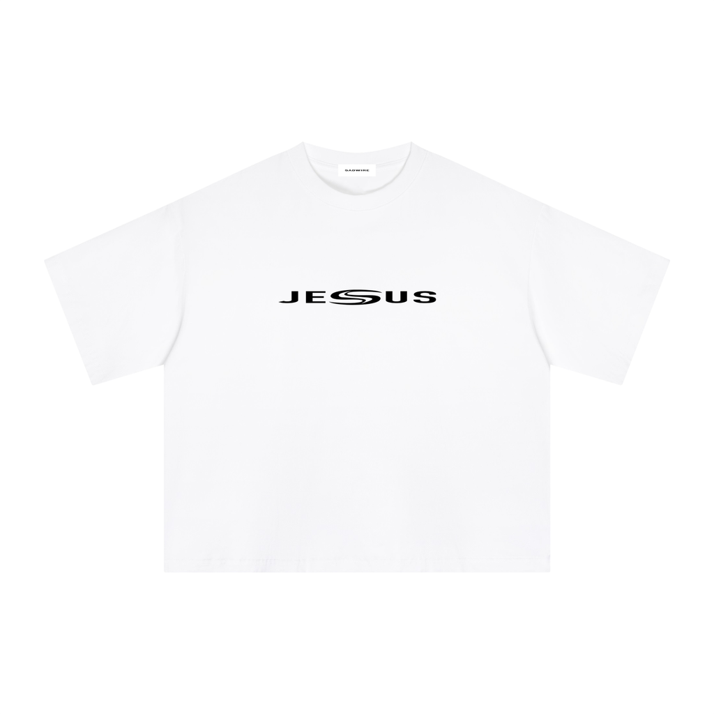 "JESUS" BOXY TEE